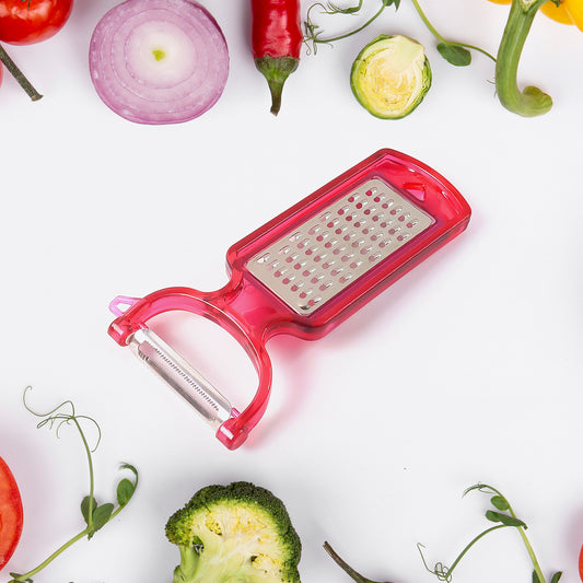 2-in-1 Multifunctional Kitchen Peeler With Grater (1 Pc) - Zidbik