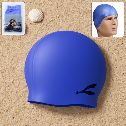 Silicone Swimming Cap (1 Pc) - Zidbik