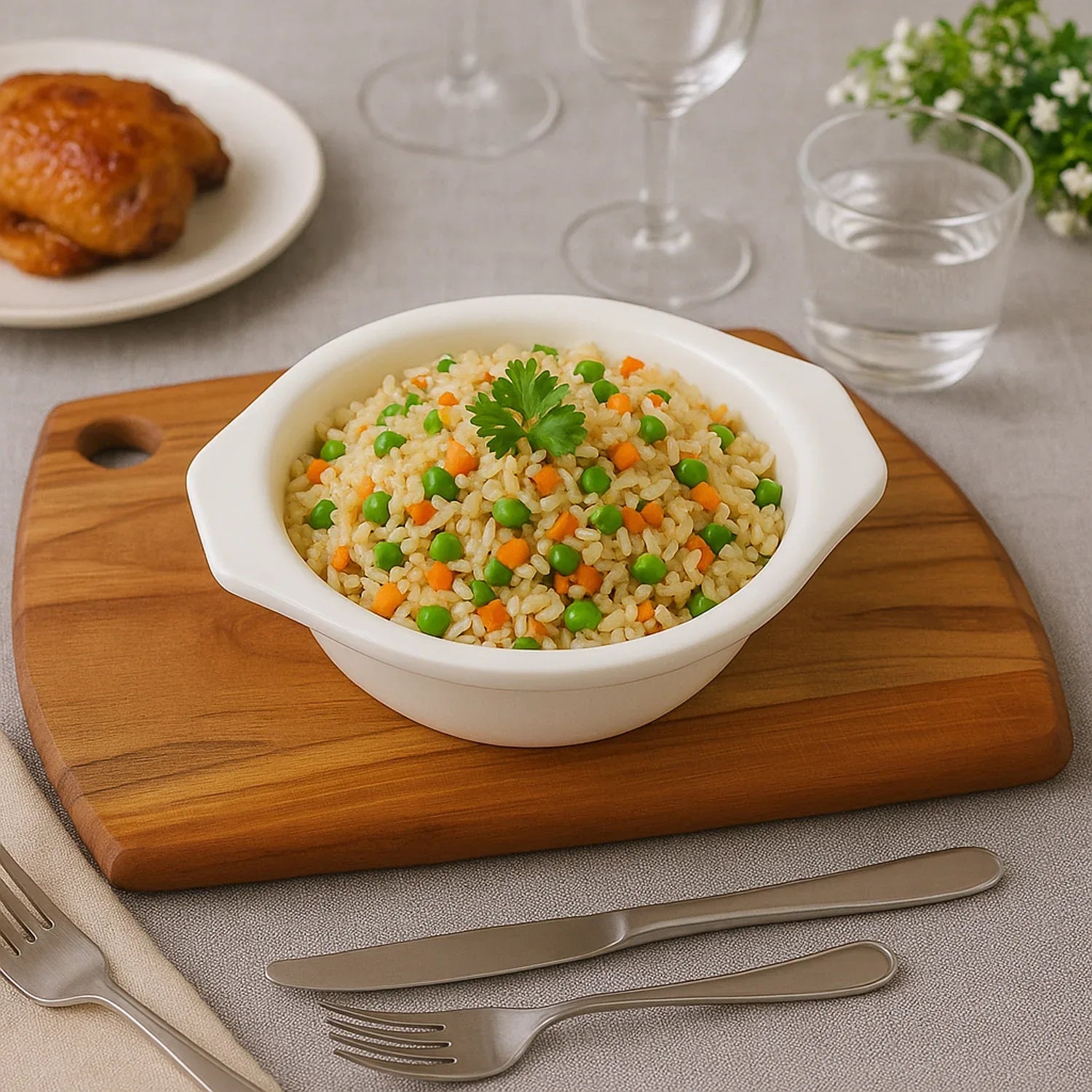 Premium Plastic Serving Mixing Bowl With Easy-grip Side Tabs (1 Pc) - Zidbik