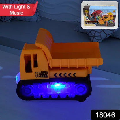 Engineering Vehicletoys For Kids - Self-driving Super Dump Truck Toy Self-driving Trucks Engineering Truck Electric Vehicle Toys Boys Birthday Gift Toys (1 Pc) - Zidbik