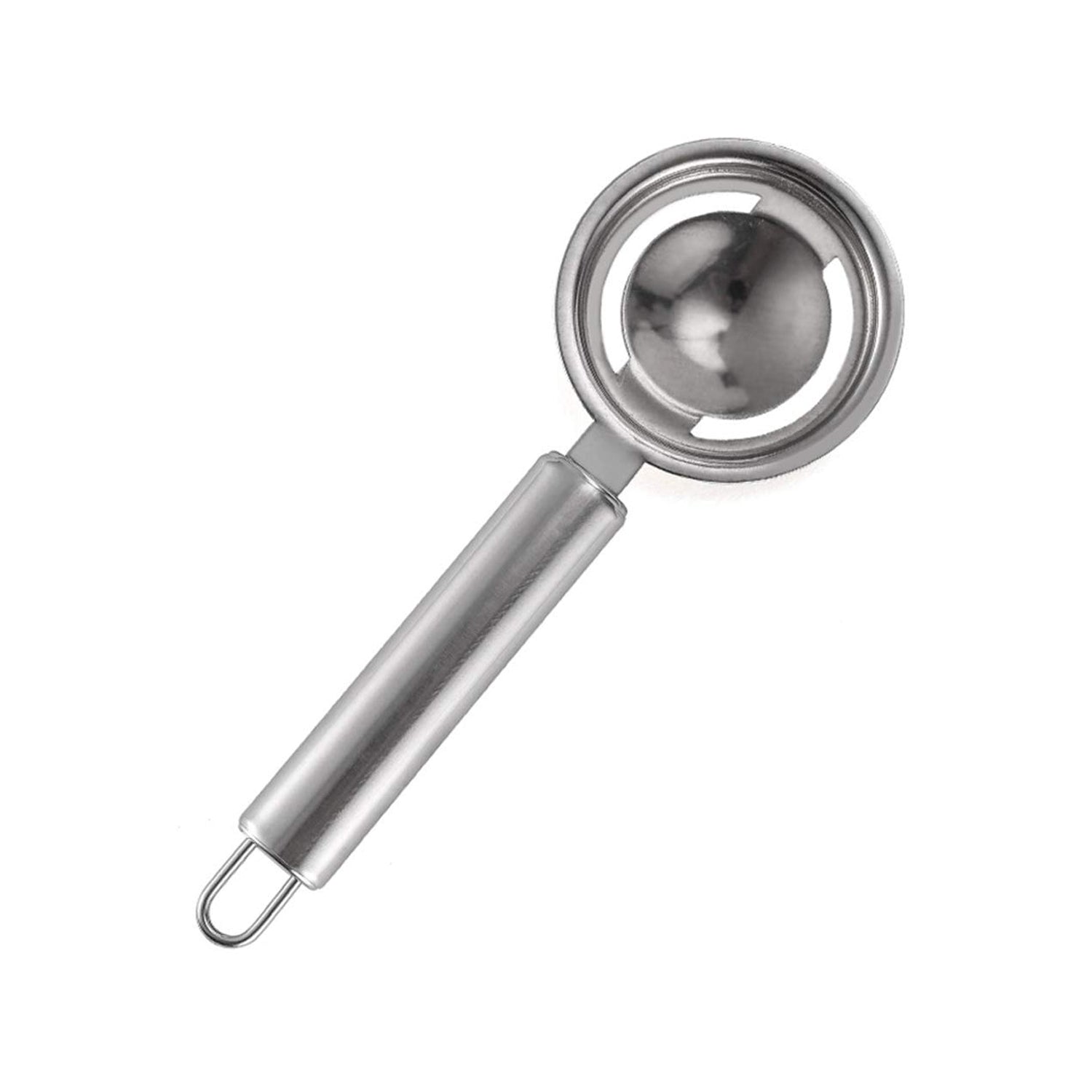 5898 Kitchen Tools Egg Yolk White Separator Stainless Steel Egg White Separator Tools Eggs Yolk Filter Gadgets Kitchen Gadgets Separating Funnel Spoon Egg Divider Tools - Zidbik