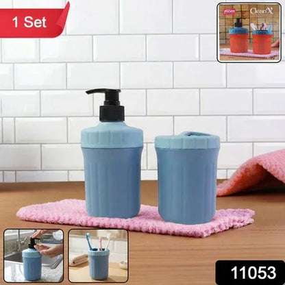 Multipurpose Soap Dispenser With Utility Holder (1 Set) - Zidbik