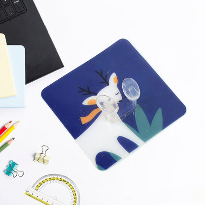 Self-adhesive Wall Hook  Drill-free Waterproof  Oil-proof For Toothbrush Socket (1 Pc) - Zidbik