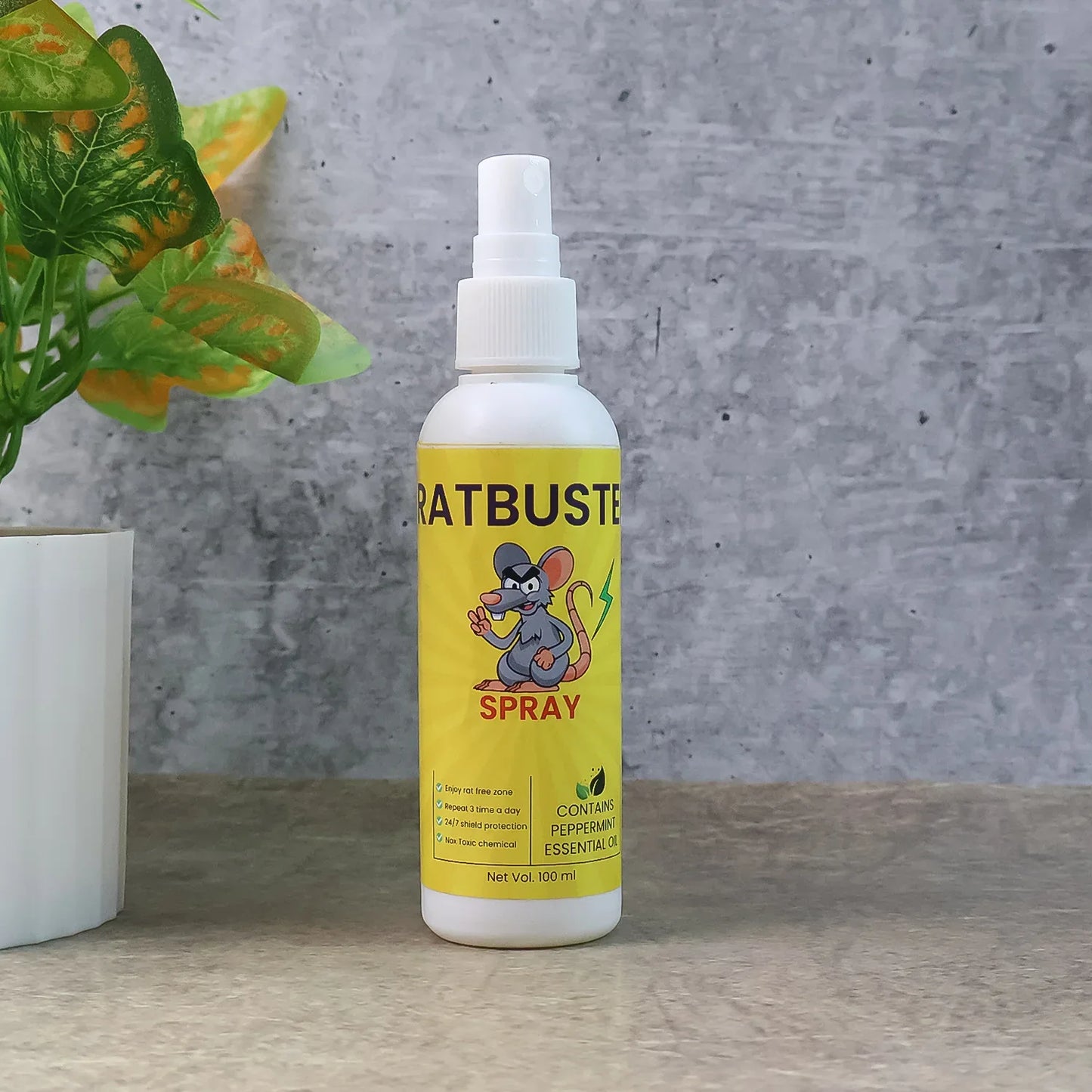 Rat Repellent Spray 100ml (1 Pc) - Zidbik