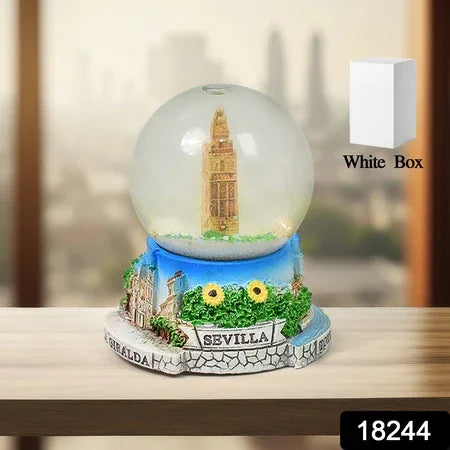 Snow Globes Souvenirs Desk Table Office Decoration (1 Pc) - Zidbik