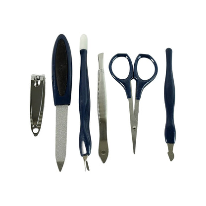 6 In1 Manicure Pedicure Grooming Kit - Zidbik