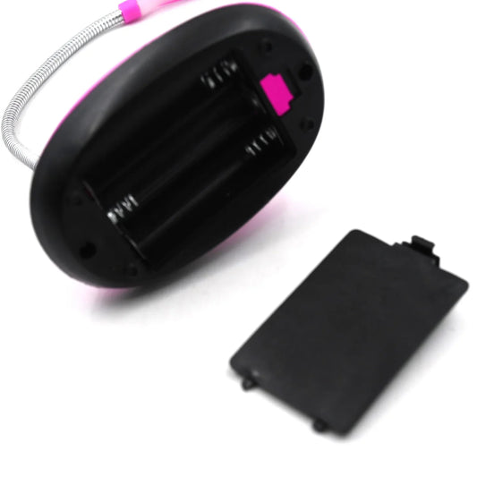 0255a Fashion Wind Led Desk Light Led Lamps Button Control Portable Flexible Neck Eye-caring Table Reading Lights For Readingrelaxationbedtime - Zidbik