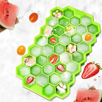 Face Icer Roller With Honeycomb Ice Tray (2 Pc ) - Zidbik