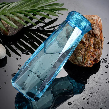 5213 Glass Fridge Water Bottle Plastic Cap With Two Water Glass For Home Kitchen Use - Zidbik