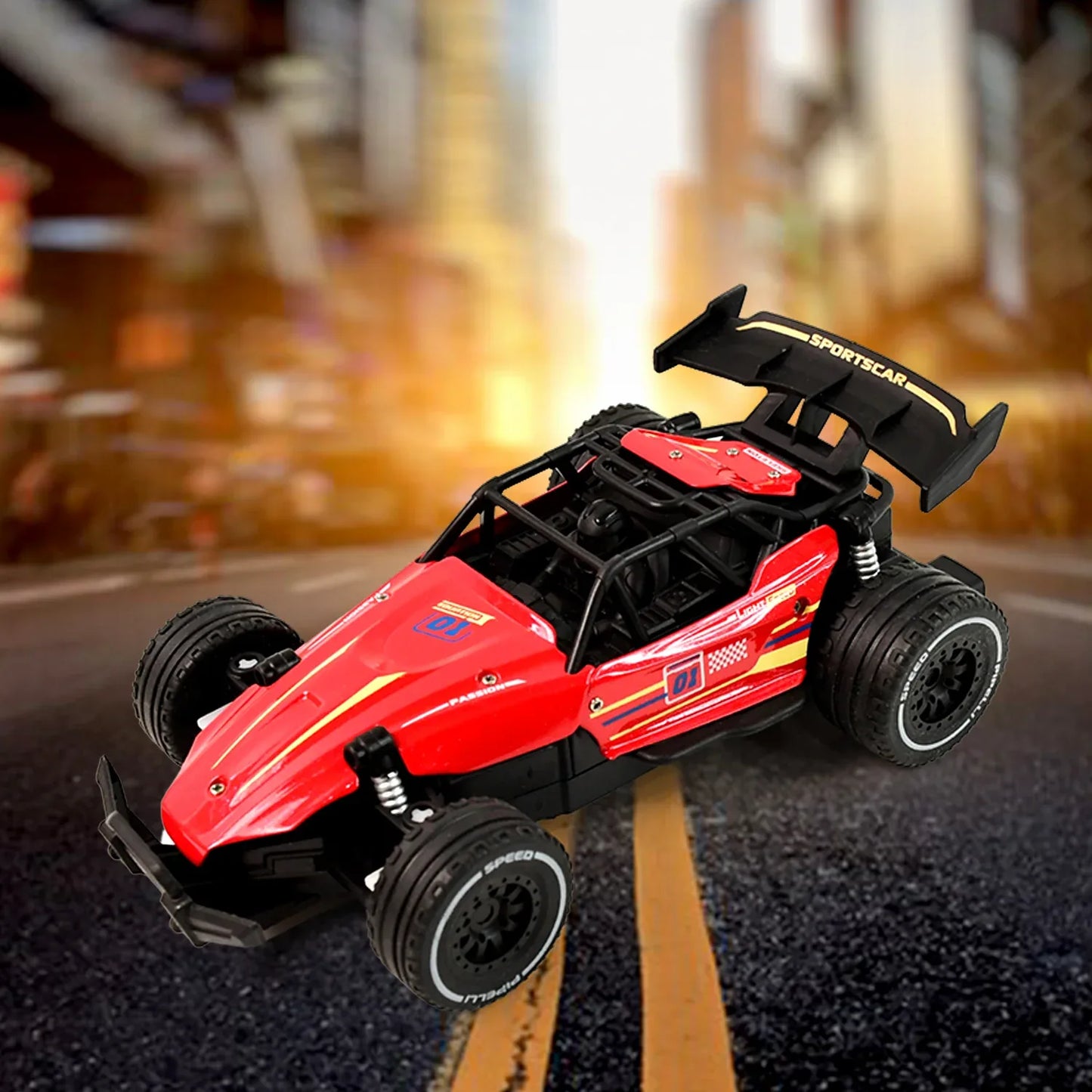 High-speed Remote Control Racing Car (1 Set) - Zidbik