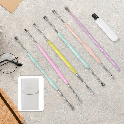 7 Pcs Earwax Removal Kit  Ear Cleansing Tool Set - Zidbik