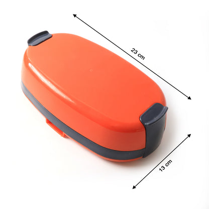 Orbit Electric Lunch Box With Dual Stainless Steel Containers Set - Zidbik