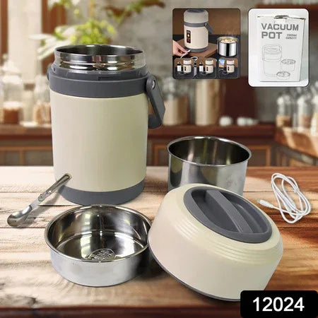 Usb Electric Heated Lunch Boxes (2 Ltr.) - Zidbik