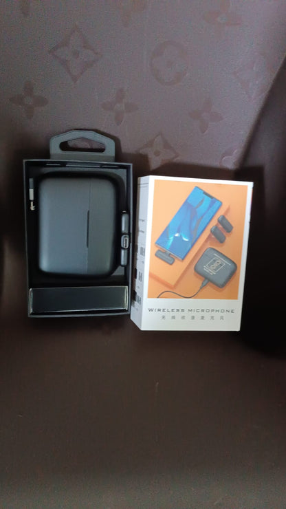 Wireless Microphones Collar Mic For All Smart Phone  Type-c  (1 Set) - Zidbik