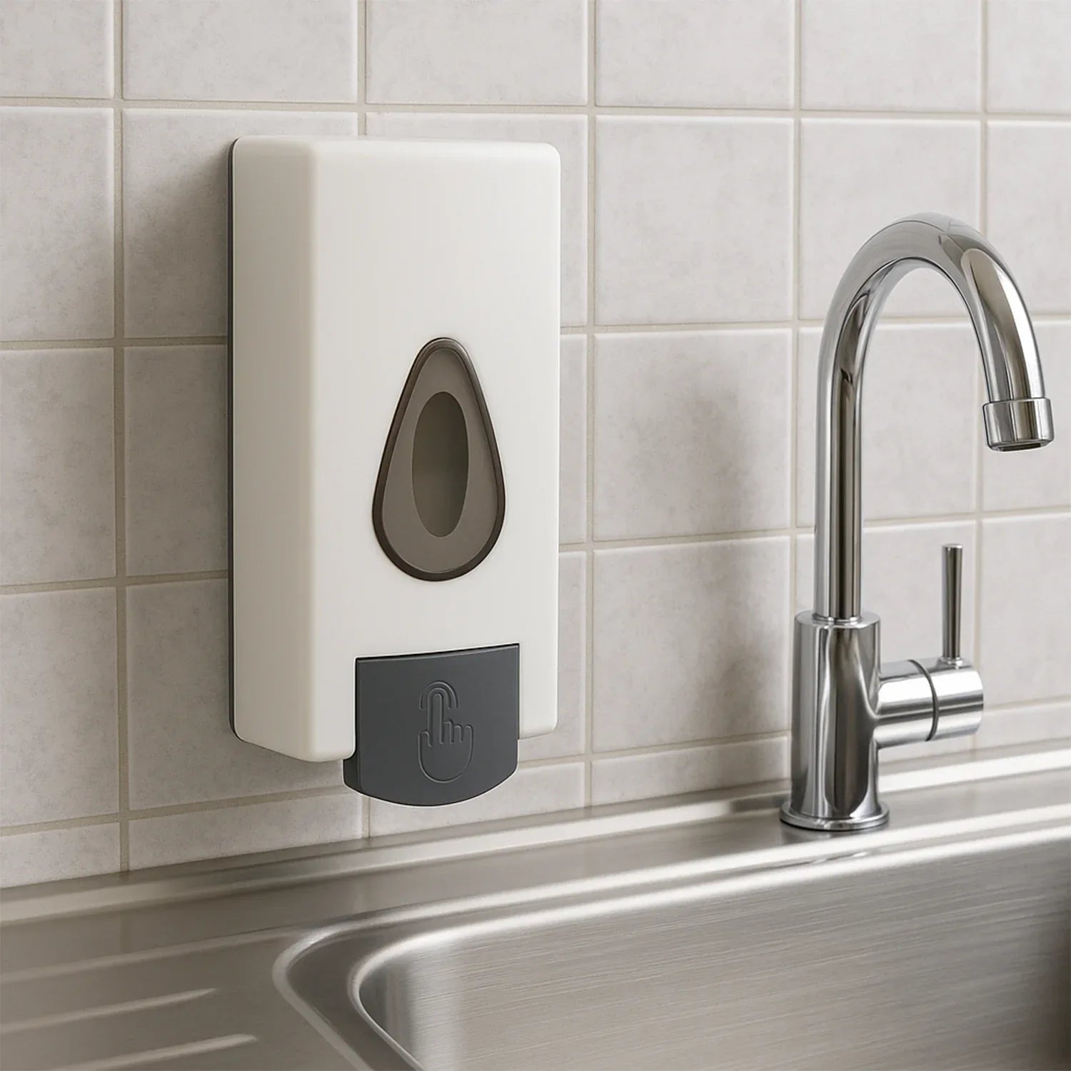 Wall Mounted Liquid Soap Dispenser (1 Pc) - Zidbik