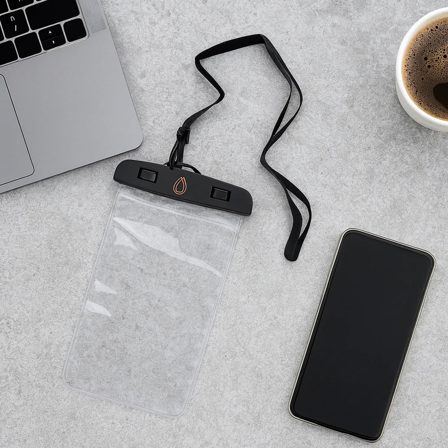 6922 Mobile Cover Pouch Transparent Waterproof Sealed Plastic Smartphone Protective Pouch Coverbag For All Mobile Phones - Zidbik