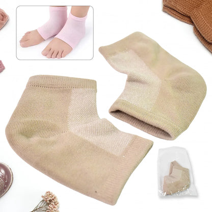 Heel Socks Overnight Heels While You Sleep (1 Pair Mix Color) - Zidbik
