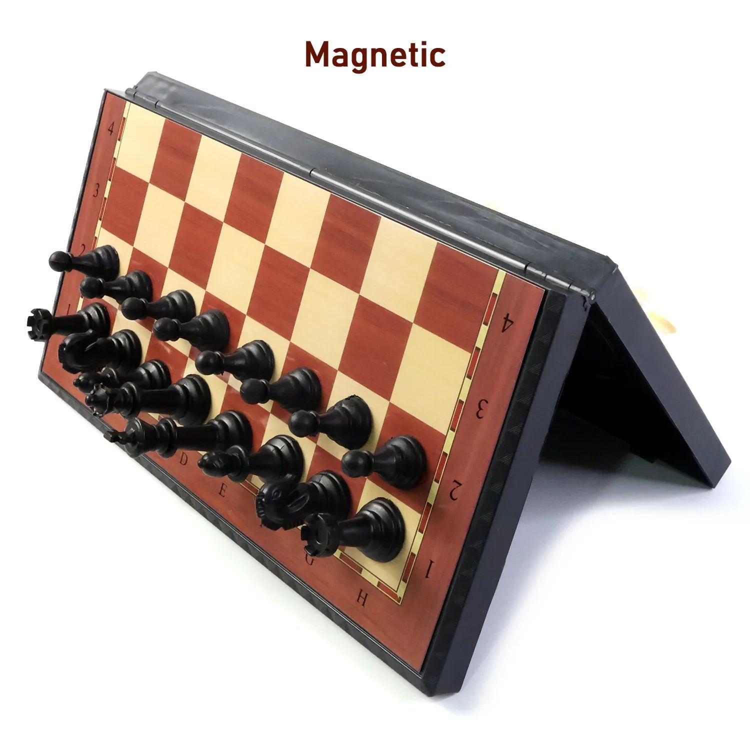 Premium Portable Chess Set Plastic Chess Pieces (1 Set) - Zidbik