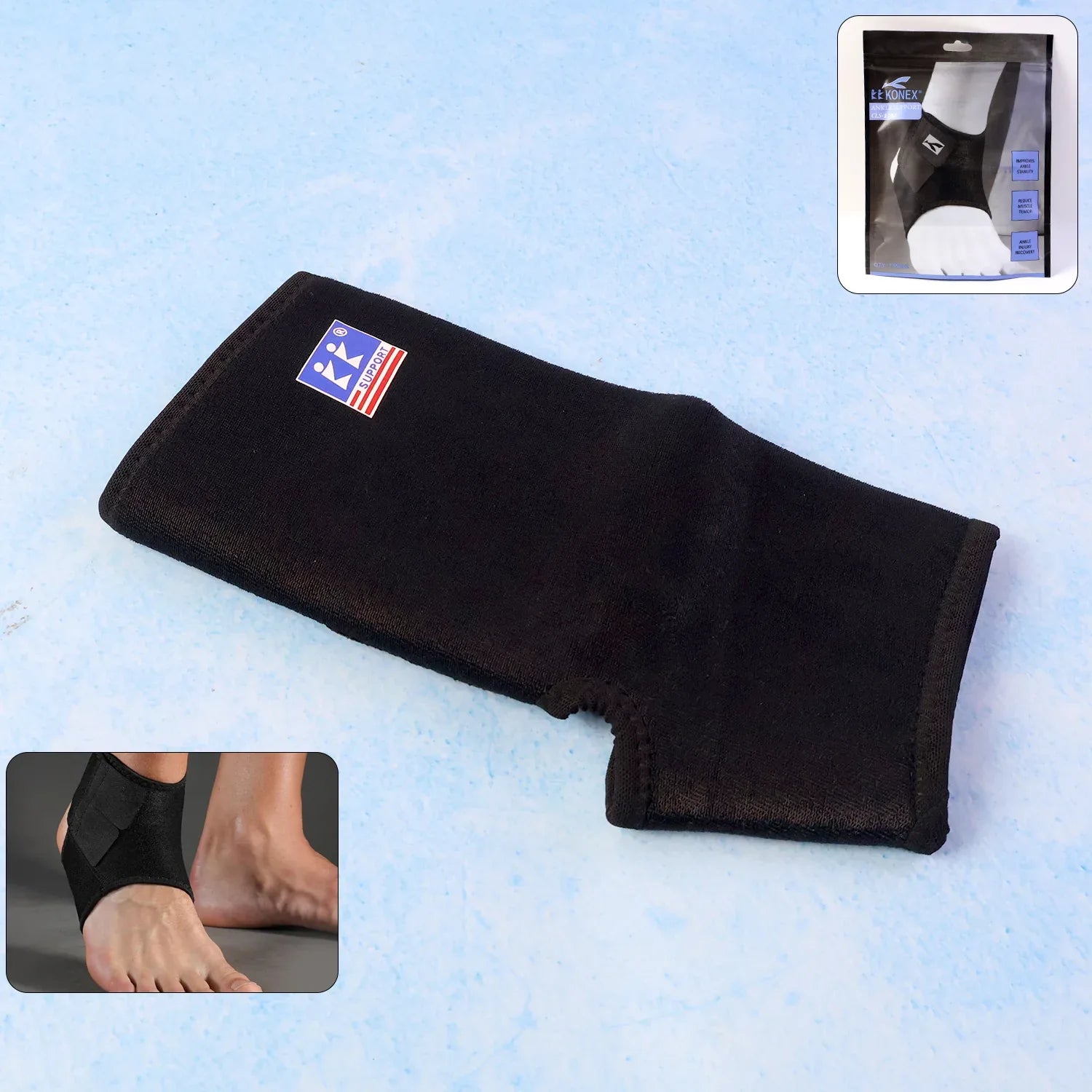 Adjustable Open-patella Knee Support Brace (1 Pc) - Zidbik