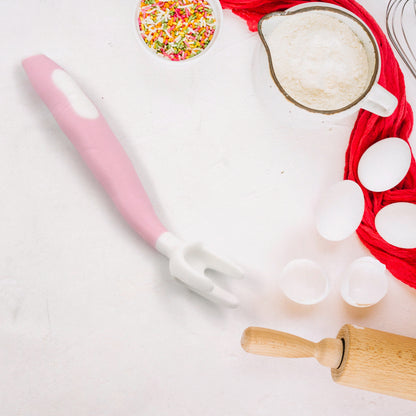 Silicone Bendable Kids Feeding Spoons And Forks Toddler Utensils With Travel Case Baby Spoon And Fork Set For Self-feeding Learning Bendable Handle For Kid Children Toddlers (2 Pc Set) - Zidbik