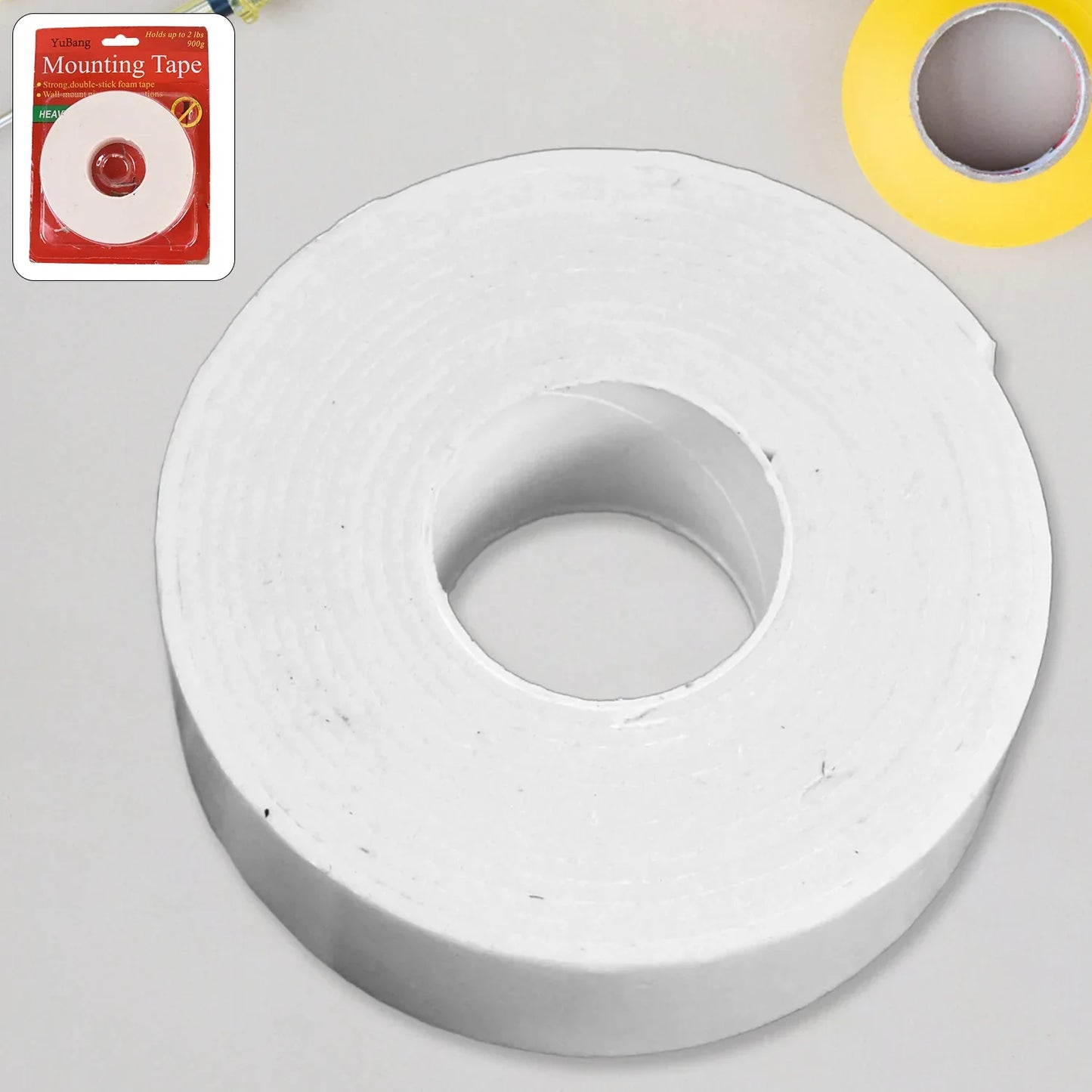 Strong Double Sided Tape Foam Mounting Tape (1 Pc Big) - Zidbik