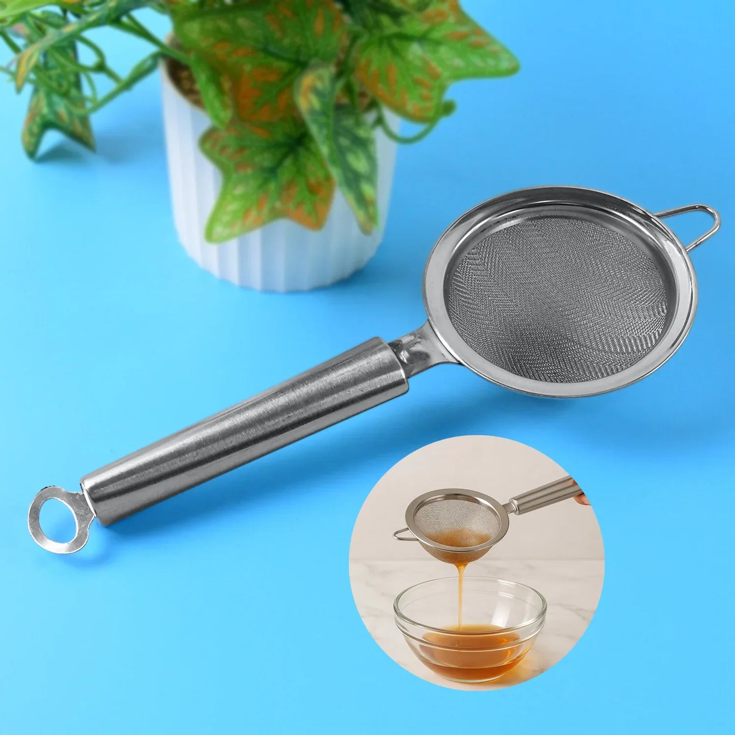 Supermom Stainless Steel Mesh Strainer (1 Pc) - Zidbik