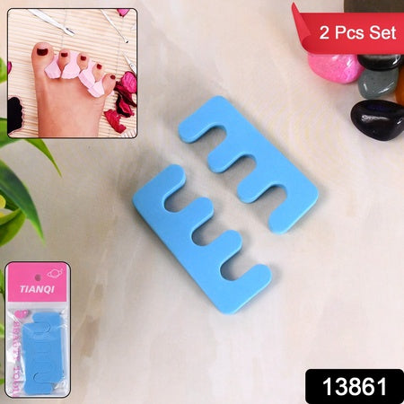 Toe Separators Toe Spacers Sponge Toe Stretcher Pedicures (1 Pair) - Zidbik