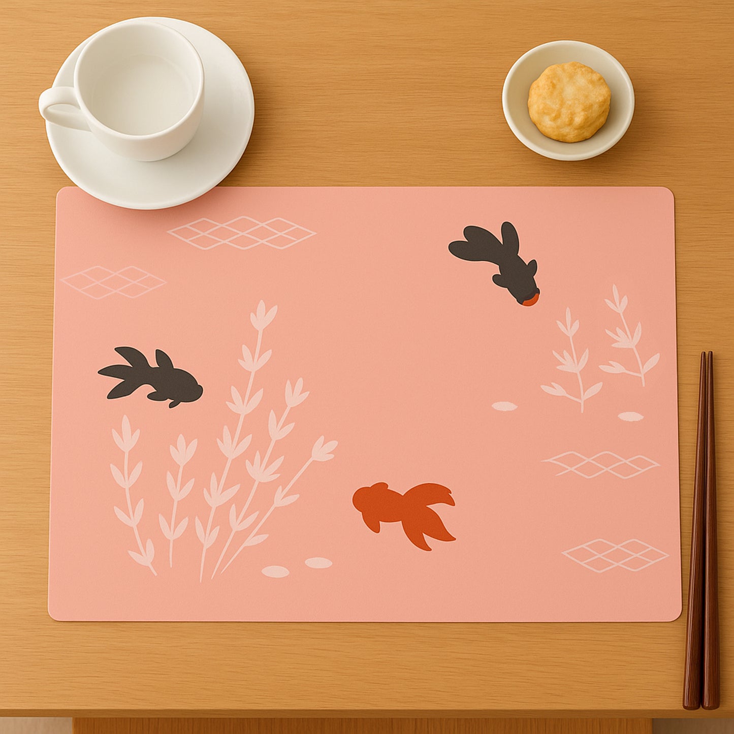 Decorative Dining Table Placemats With Elegant Design (4 Pc  45x35 Cm) - Zidbik