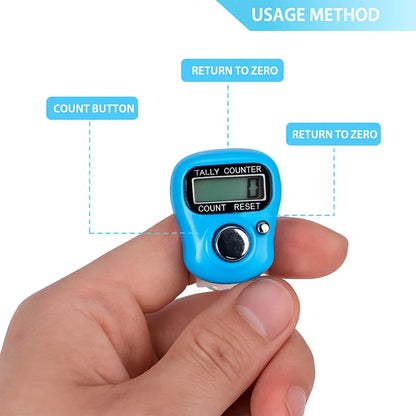 Digital Finger Tally Counter (1 Pc) - Zidbik