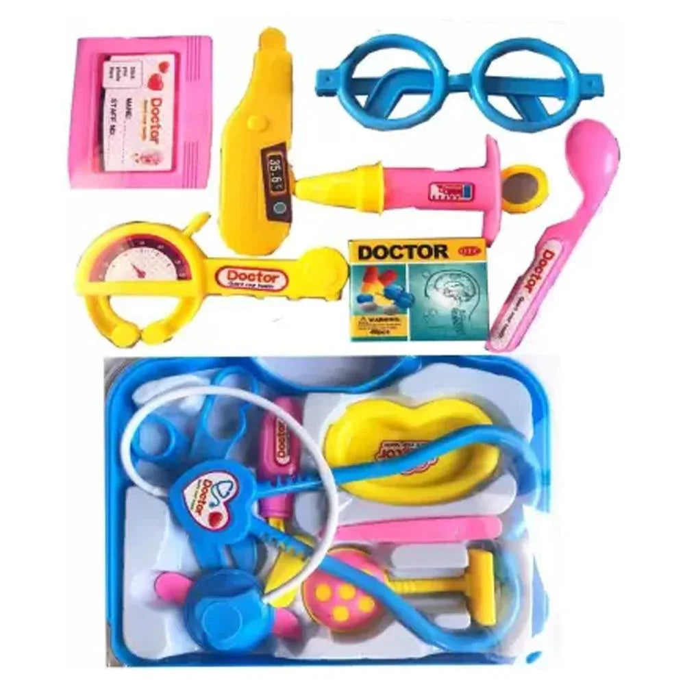 1903 Kids Doctor Set Toy Game Kit For Boys And Girls Collection (Multicolour) - Zidbik