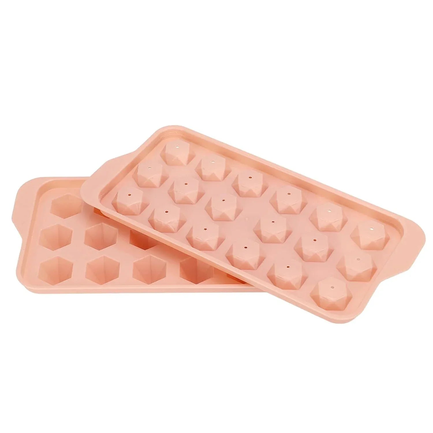 Durable Plastic Ice Cube Tray (1 Pc) - Zidbik