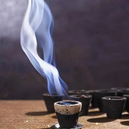 Premium Gugal Sambrani Cup Sambrani Havan Cups (12 Pcs Set) - Zidbik