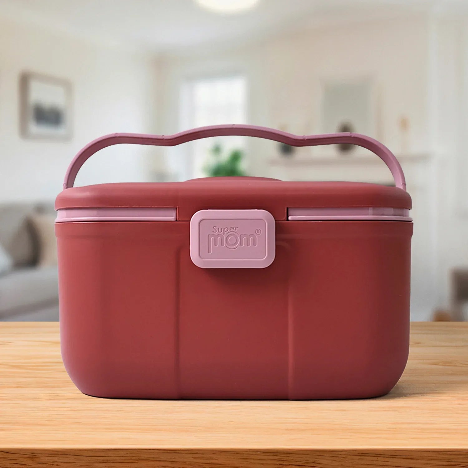 Supermom Multipurpose Storage Box With Handle (1 Pc) - Zidbik