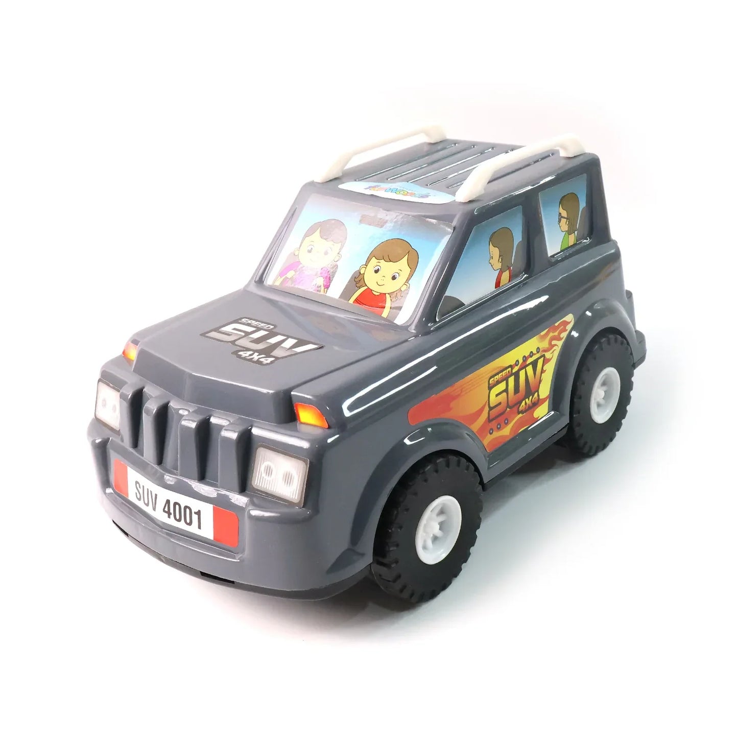 Funwoods Kids Power Suv Car Toy (1 Pc) - Zidbik