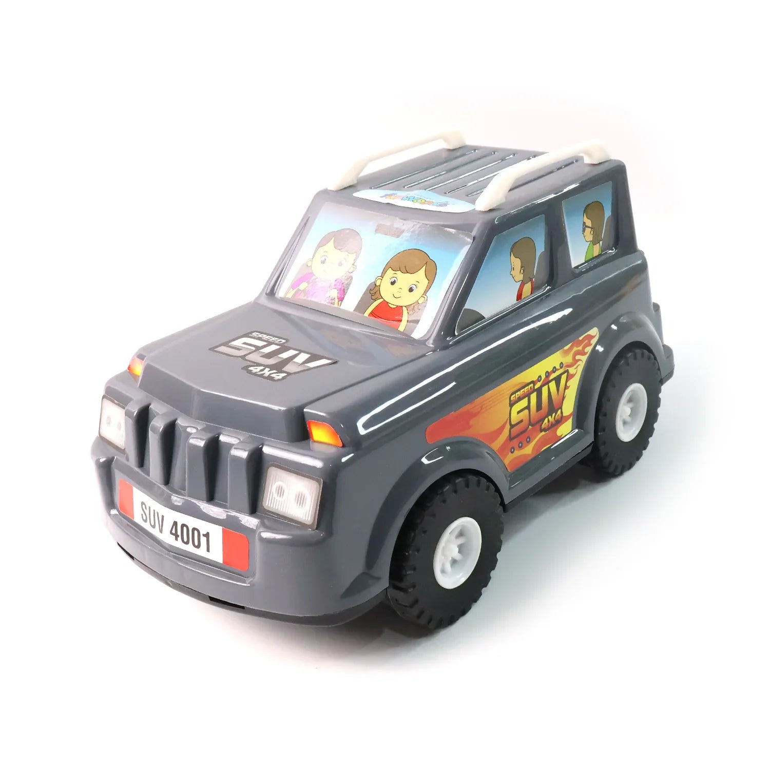 Funwoods Kids Power Suv Car Toy (1 Pc) - Zidbik