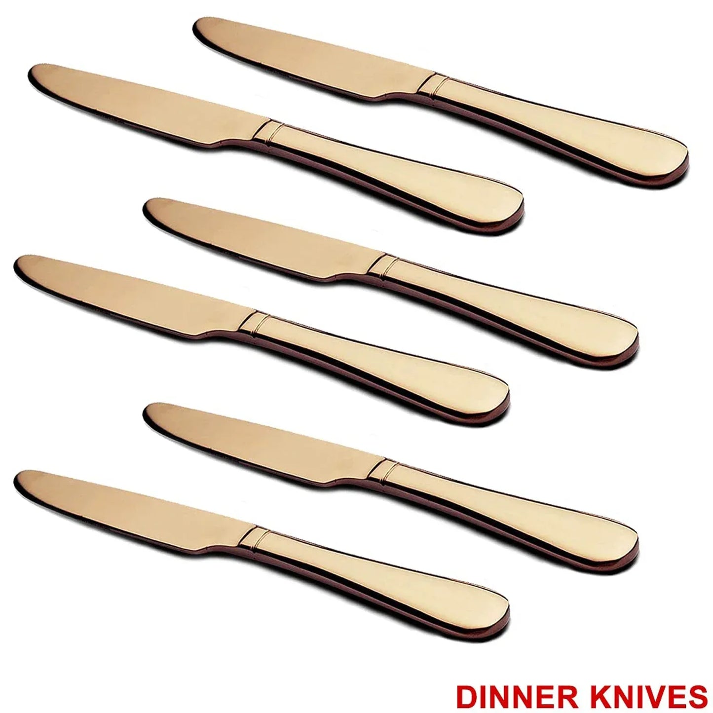 Kitchen Tableware Flatware Sets Kitchen Forks Spoons With Gift Box (24 Pcs Set) - Zidbik