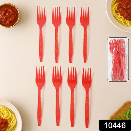 Premium Disposable Plastic Forks (1 Pc) - Zidbik