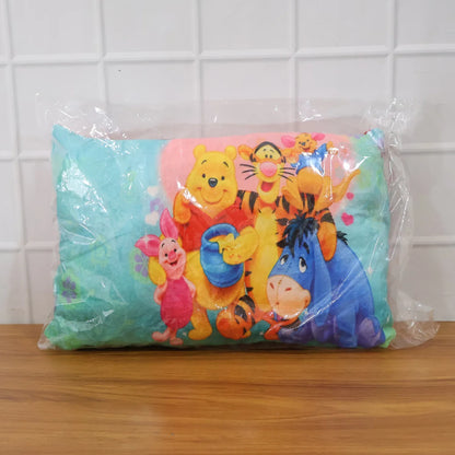 Soft Plush Cartoon Character Kids Pillow (40 X 25 Cm 1 Pc) - Zidbik