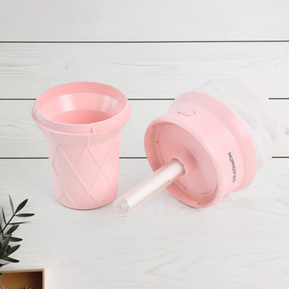 Ice Cream Cone Shape Air Freshener Humidifier (1pc Pink) - Zidbik