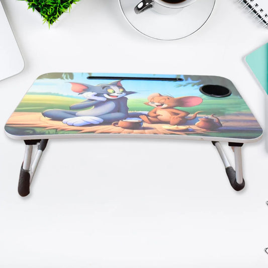 Multipurpose Portable Writing Homework Mix Cartoon Design Printed Table (1 Pc Mix Design 6141 Cm) - Zidbik