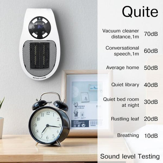 6033 Portable Electric Heater Mini Fan Heater Desktop Household - Zidbik