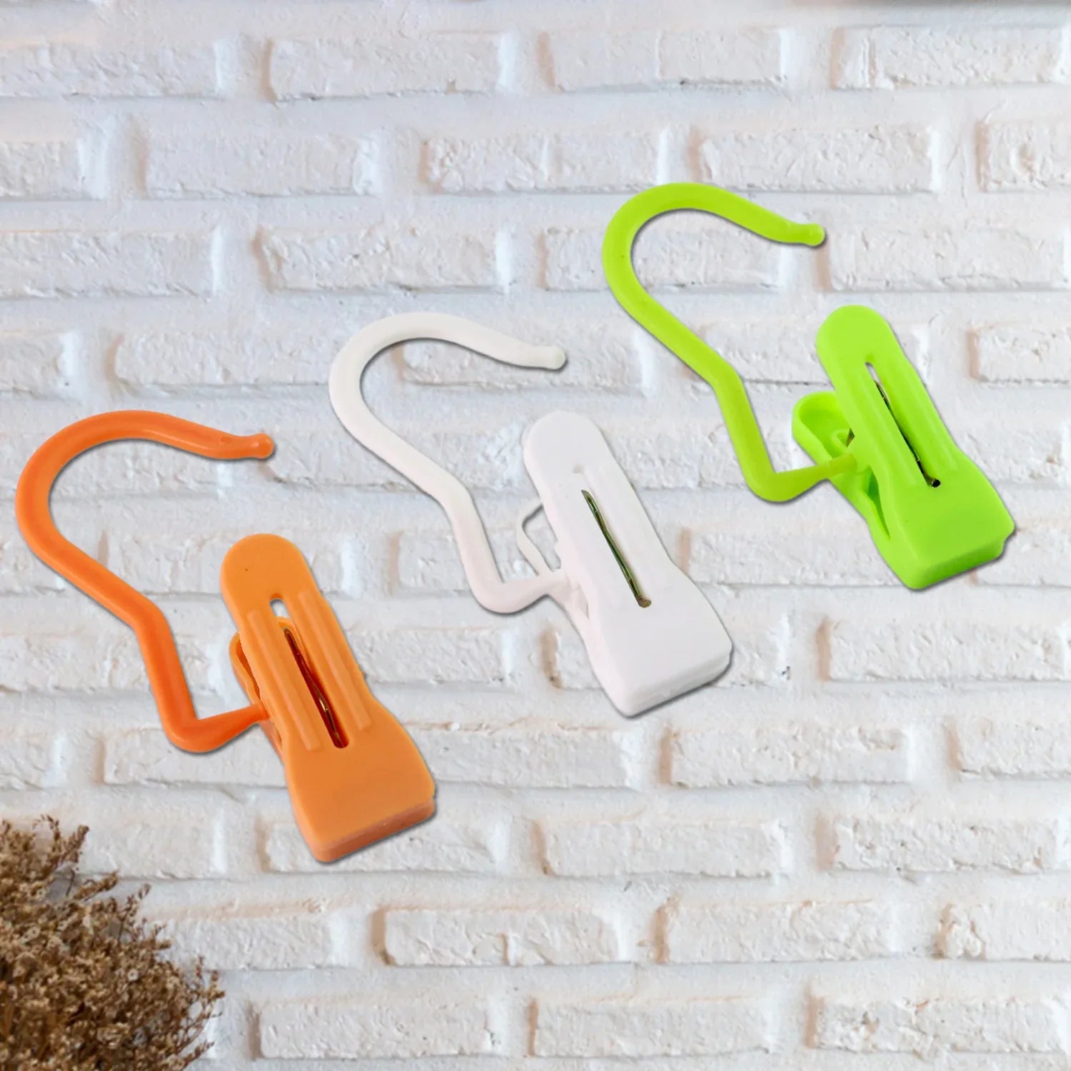Multipurpose Hanging Hook Clip (1 Pc Mix Color) - Zidbik