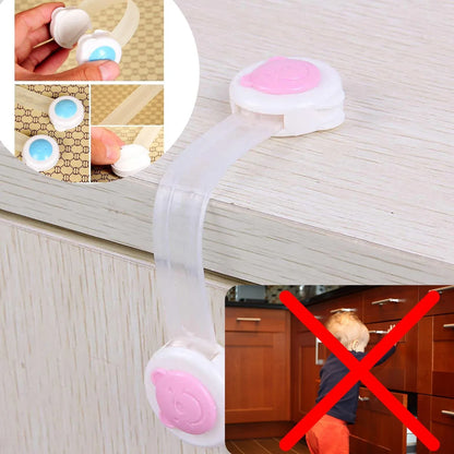 4688 Baby Proofing Child Safety Strap Locks (1pc Only) - Zidbik