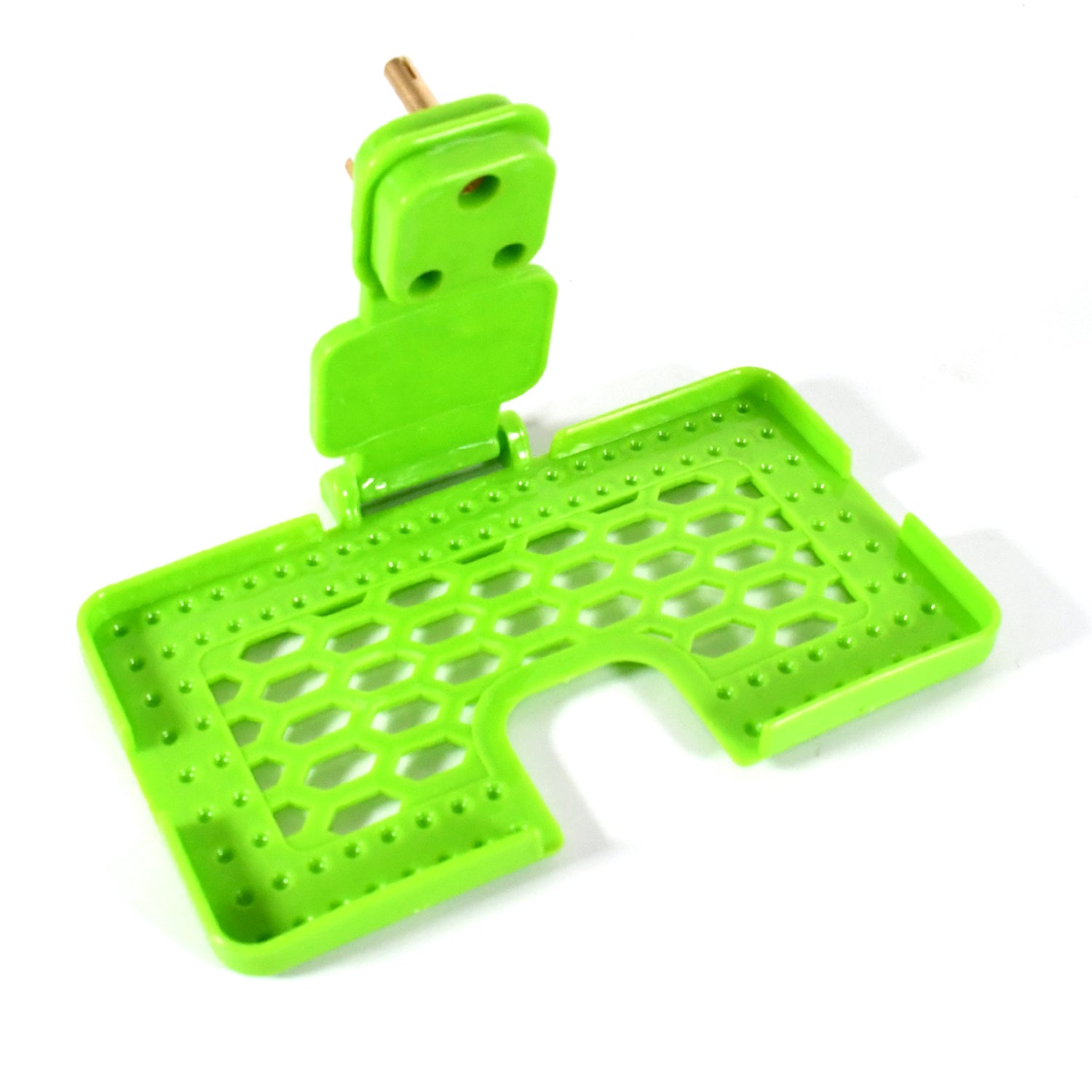 12872 Multi-purpose Wall Holder Stand For Charging Mobile Just Fit In Socket And Hang (Mix Color  1 Pc) - Zidbik