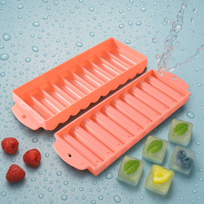Compact Plastic Ice Stick Tray (2 Pc) - Zidbik