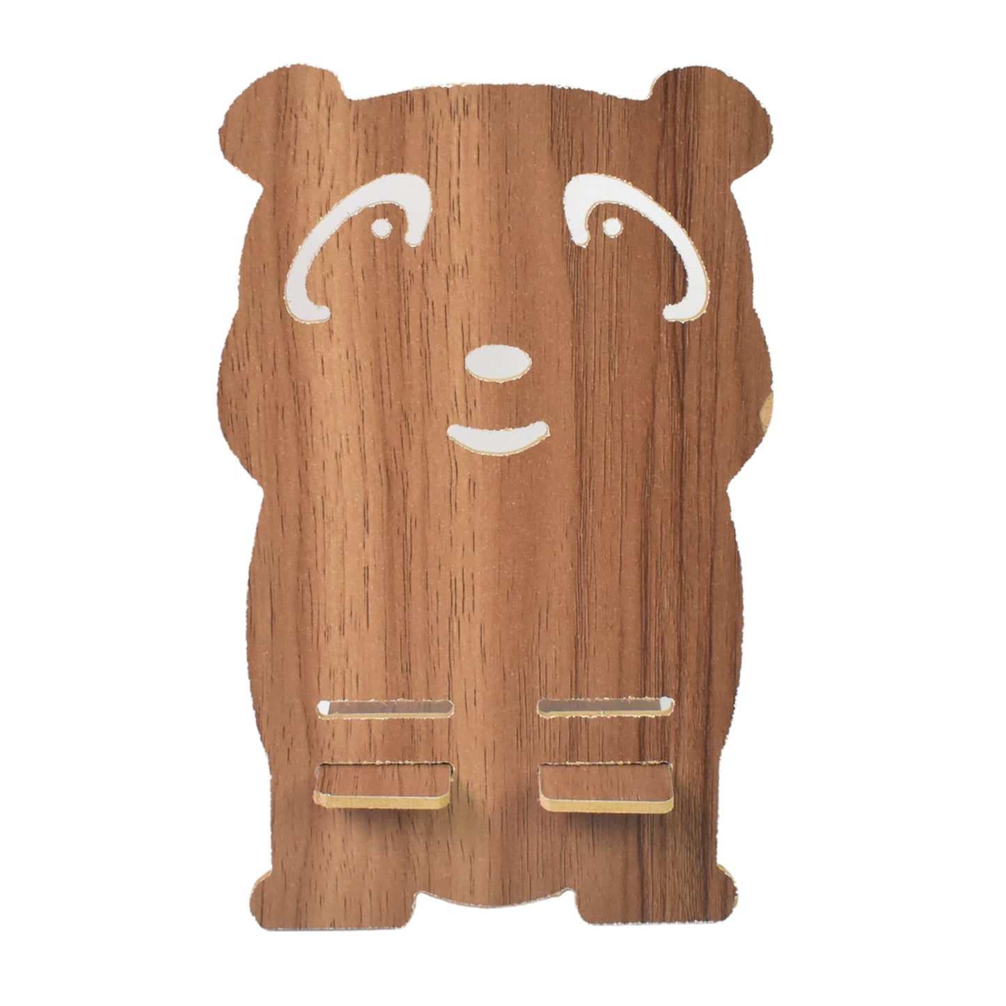Wooden Cartoon Shape Design Mobile Stand  (1 Pc) - Zidbik
