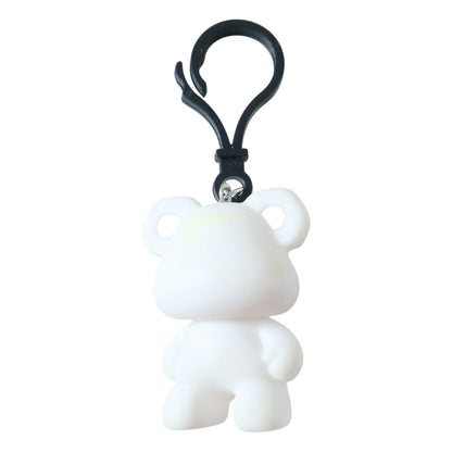 Cute Bear Figure Keychain (1 Pc) - Zidbik
