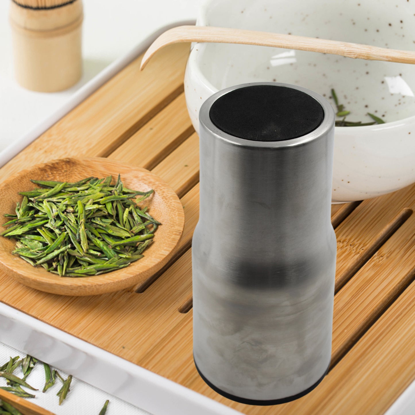 5961  Stainless Steel Vacuum Glass Insulated Glass Coffee Cups Double Walled Travel Mug Car Coffee Mug - Zidbik