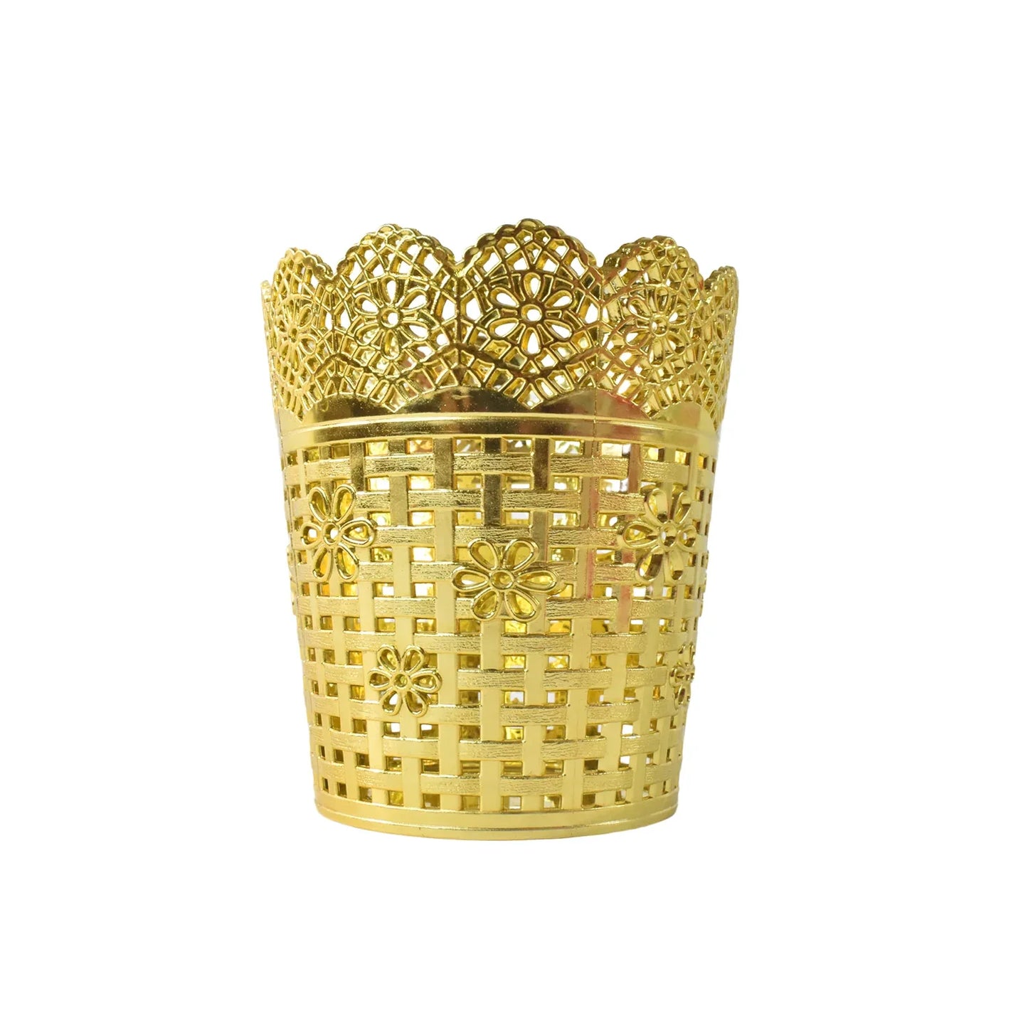 Pen Holder Office Desk Metal Mesh Pen Stand (1 Pc) - Zidbik