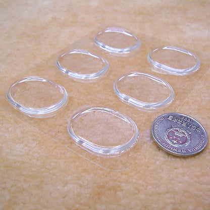 Silicone Shoe Insoles Pads Mat Silicone Heel Pads (1 Pair) - Zidbik